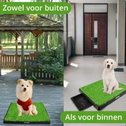 AWEMOZ Hondentoilet Kunstgras - Met 2 Matten En Opvangbak - 64x52x7,5cm - Puppy Pads - Zindelijkheidstraining Hond - Training Pads - Indoor / Outdoor Honden Toilet 15 AWEMOZ Hondentoilet Kunstgras - Met 2 Matten En Opvangbak - 64x52x7,5cm - Puppy Pads - Zindelijkheidstraining Hond - Training Pads - Indoor / Outdoor Honden Toilet -Dog Supplies 1200x1200 596