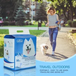 Nobleza 48WQF - Puppy Training Pads - 60 X 90 Cm - Zindelijkheidstraining -50 Stuks - L -Dog Supplies 1200x1200 606