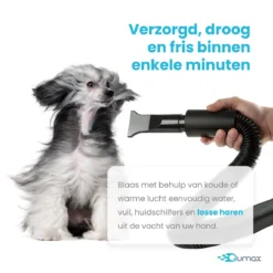 Qumax Professionele Hondenföhn Met 4 Opzetstukken – Waterblazer Voor Honden – Stil Design – Compact En Modern - Zwart -Dog Supplies 1200x1200 62