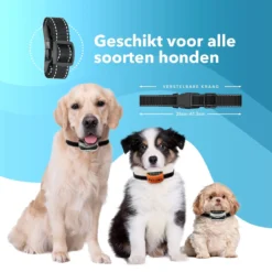 PET DOG® | Anti Blafband Voor Honden | 3 T/m 60 Kg | Oplaadbaar | Anti Blaf Band | Trainingsband | Vibratie En Geluid | Diervriendelijk | Shock Aan/uit Instelbaar -Dog Supplies 1200x1200 623