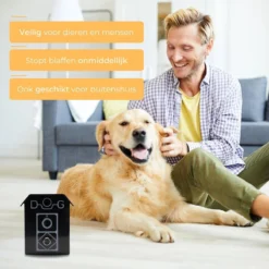 Merkloos Anti Blaf Apparaat Voor Honden - Alternatief Voor De Anti Blafband - Inclusief 9v Batterij & Nederlandse Handleiding - Diervriendelijk - Zonder Schok - Blafband Voor Honden - Zwart -Dog Supplies 1200x1200 639