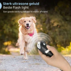 Diervriendelijke Ultrasone Anti- Blaf Apparaat 2023 + Batterijen - Extra Snel Van Blaffen Af - Anti Blafband – Honden Training Blaffen – Hondentrainer -Dog Supplies 1200x1200 650