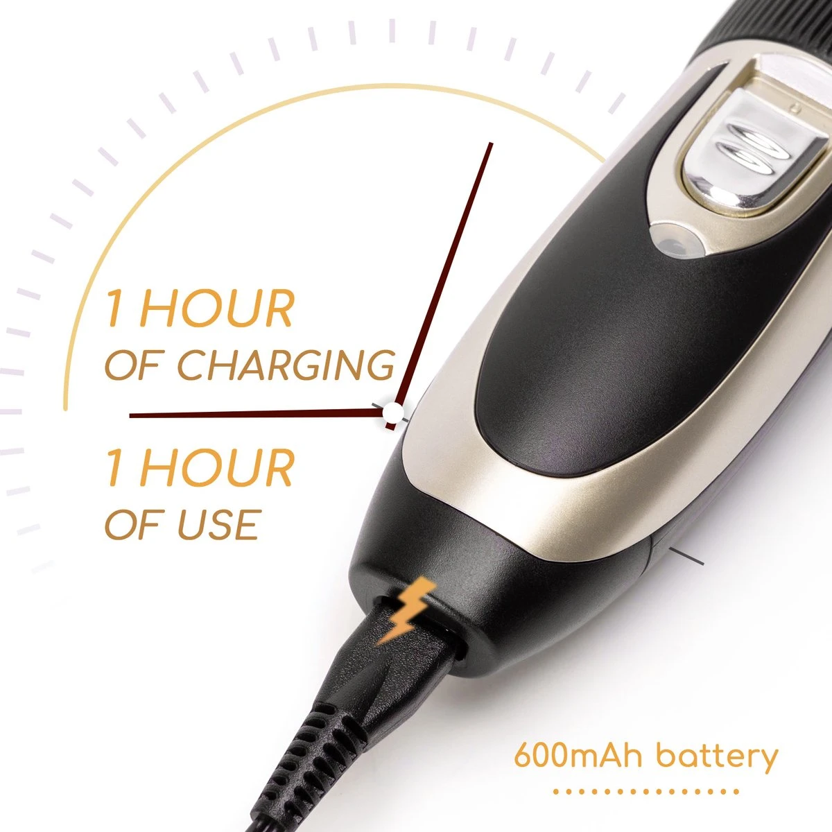 Nobleza B78 - Dieren Tondeuse Set - 4 Opzetkammen - Voor Huisdieren Katten & Honden - Draadloos 6 Nobleza B78 - Dieren Tondeuse Set - 4 Opzetkammen - Voor Huisdieren Katten & Honden - Draadloos - Afbeelding 6