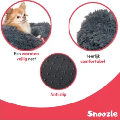 Snoozle Hondenmand - Zacht En Luxe Hondenkussen - Wasbaar - Fluffy - Hondenmanden - 80cm - Grijs 12 Snoozle Hondenmand - Zacht En Luxe Hondenkussen - Wasbaar - Fluffy - Hondenmanden - 80cm - Grijs -Dog Supplies 1200x1200 760