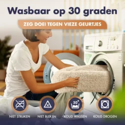 Pet Perfect Donut Hondenmand XXL - 100cm - Fluffy Hondenkussen - Hondenbed - Créme/Bruin 14 Pet Perfect Donut Hondenmand XXL - 100cm - Fluffy Hondenkussen - Hondenbed - Créme/Bruin -Dog Supplies 1200x1200 794