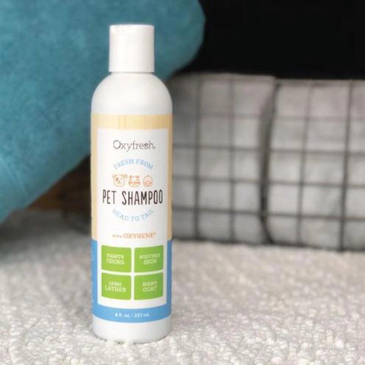 Oxyfresh Pets Hondenshampoo & Kattenshampoo - 237ml - Diervriendelijke Shampoo Voor Honden En Katten Zonder Irriterende Bestanddelen 2 Oxyfresh Pets Hondenshampoo & Kattenshampoo - 237ml - Diervriendelijke Shampoo Voor Honden En Katten Zonder Irriterende Bestanddelen - Afbeelding 2