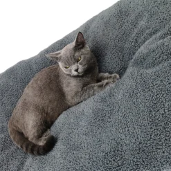 Pochon Pet - Hondenkussen - 70 X 50 Cm - Donkergrijs - Pluche - L -Dog Supplies 1200x1200 855