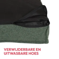 Snoozle Orthopedische Hondenmand - Zacht En Luxe Hondenkussen - Hondenbed - Wasbaar - Hondenmanden - 120 X 90 Cm - Groen -Dog Supplies 1200x1200 881