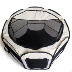 Dogs&Co Puppyren Opvouwbaar Grijs 90x90x60cm In Handige Draagtas -Dog Supplies 1200x1200 980