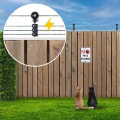 Katten Schrikdraad Set Voor Op De Schutting -Dog Supplies 1200x1200 997