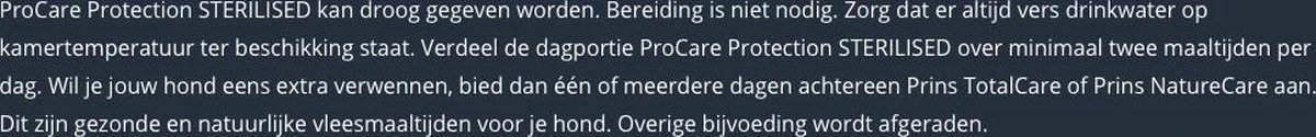 Prins Procare Protection Sterilised 15 Kg 8 Prins Procare Protection Sterilised 15 Kg - Afbeelding 8