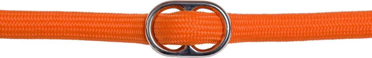 Rebel Petz - Honden Trainingslijn Met Halsband - Taupe, Zwart, Groen & Oranje - Maat Small Of Large - Kleur: Oranje, Maat: Large 19 Rebel Petz - Honden Trainingslijn Met Halsband - Taupe, Zwart, Groen & Oranje - Maat Small Of Large - Kleur: Oranje, Maat: Large - Afbeelding 19