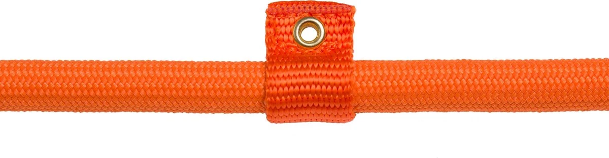 Rebel Petz - Honden Trainingslijn Met Halsband - Taupe, Zwart, Groen & Oranje - Maat Small Of Large - Kleur: Oranje, Maat: Large 5 Rebel Petz - Honden Trainingslijn Met Halsband - Taupe, Zwart, Groen & Oranje - Maat Small Of Large - Kleur: Oranje, Maat: Large - Afbeelding 5
