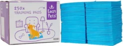 Easypets Puppy Training Pads - Zindelijkheidstraining - Hondentoilet - 60 X 60 Cm - 250 Stuks - INCL. PADHOUDER -Dog Supplies 1200x452