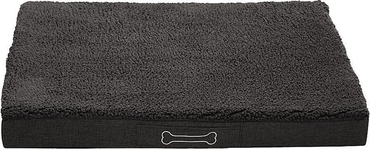 Sun Garden Buddy Orthopedisch Hondenkussen 72x50x8cm Antraciet 2 Sun Garden Buddy Orthopedisch Hondenkussen 72x50x8cm Antraciet - Afbeelding 2