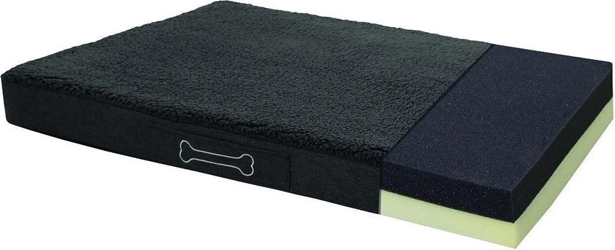 Sun Garden Buddy Orthopedisch Hondenkussen 72x50x8cm Antraciet 7 Sun Garden Buddy Orthopedisch Hondenkussen 72x50x8cm Antraciet - Afbeelding 7