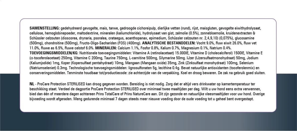 Prins Procare Protection Sterilised 15 Kg 7 Prins Procare Protection Sterilised 15 Kg - Afbeelding 7