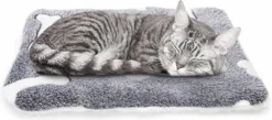 Nobleza Benchkussen - Dierenkussen - Hondenkussen - Kattenkussen - Benchmat - Dierenmat - Hondenmat - Kattenmat - Grijs - Maat S