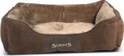 Hondenmand Zacht En Stevig, Anti-Slip En Wasbaar - Scruffs Chester Box Bed - In Grijs En Bruin In Maat S Tot XL - Kleur: Grijs, Maat: Medium -Dog Supplies 1200x548 2