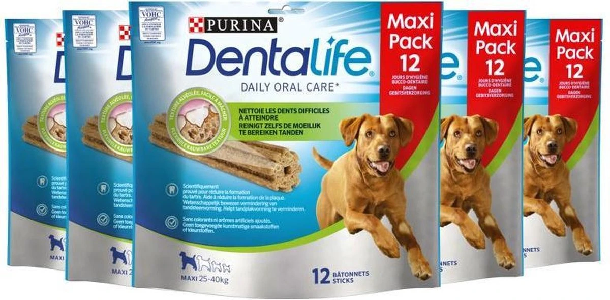 Dentalife Daily Oral Care Maxi Pack - Hondensnack L - 60 St. 2 Dentalife Daily Oral Care Maxi Pack - Hondensnack L - 60 St. - Afbeelding 2