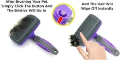 Buxibo Ondervacht Borstel Voor Hond En Kat - Kliksysteem Hondenborstel - Kattenkam - Hondenkam Voor Ondervacht - Klittenkam Voor Honden En Katten - Verwijderd Klitten -Dog Supplies 1200x608
