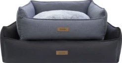 Benzano - Hondenmand - All Season - Wasmachine Wasbaar - Omkeerbaar Kussen - Pluche - Schuimvulling - Antraciet - 100 CM -Dog Supplies 1200x620 1