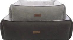 Benzano - Hondenmand - Pluche - Zacht - Wasmachine Wasbaar - Schuimvulling - Grijs/Taupe - 80 CM -Dog Supplies 1200x654 1