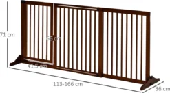 PawHut Barrière Verstelbare Lengte D06-079V01 -Dog Supplies 1200x659 3