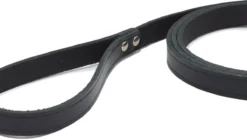 Hondenriem Leer - 2 Meter - Zwart - Hoge Kwaliteit Leer - Lederen Hondenriem - Ambachtelijk Gemaakt In Portugal -Dog Supplies 1200x680