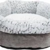 Rosewood Hondenmand Luxury Plush Rond Grijs 48X48 CM