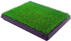 Merkloos Maoo Premium Hondentoilet - Geurbestendig & Hondvriendelijk Kunstgras - Uitneembare Opvangbak - Indoor En Outdoor - 63 X 50 Cm -Dog Supplies 1200x698