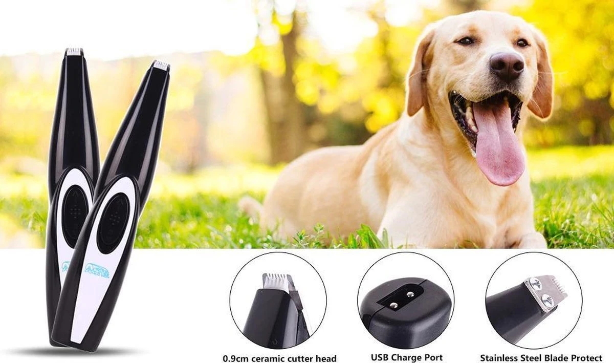 Merkloos Premium Tondeuse Voor Honden Of Katten - Dierentondeuse Oplaadbaar - Ook Bij Tenen, Ogen & Oren - Draadloze Haartrimmer 1 Merkloos Premium Tondeuse Voor Honden Of Katten - Dierentondeuse Oplaadbaar - Ook Bij Tenen, Ogen & Oren - Draadloze Haartrimmer