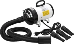 Dog Supplies 24 Gridbyt Professionele Hondenföhn – Waterblazer Voor Honden – Voor Een Mooie Vacht – Wit