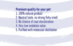 Arctic Blue - Pure Arctische Omega-3 Visolie 300 Ml Fles - Dier - MSC - Hond - Kat 13 Arctic Blue - Pure Arctische Omega-3 Visolie 300 Ml Fles - Dier - MSC - Hond - Kat -Dog Supplies 1200x746 1