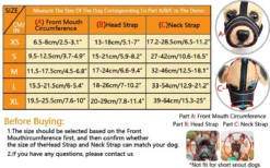 Merkloos Hoog Kwaliteit Muilkorf Met Bedrukt Patroon - Muilkorf Hond - Hondensnuit - Anti Blaf En Bijt - Voor Kleine En Grote Honden Maat M Zwart Reflecterend -Dog Supplies 1200x746