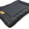 Topmast DryMat - Waterproof Benchmat - Polyester - Zwart - Medium - 80 X 64 X 7 Cm - Benchkussen - Voor Honden