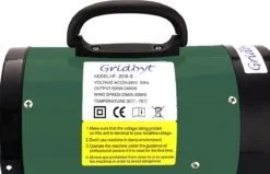 Gridbyt Professionele Hondenföhn – Waterblazer Voor Honden – Voor Een Mooie Vacht – Groen -Dog Supplies 1200x773 1