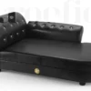 Roefie - Luxe Hondensofa CHIQUE - Zwart - Eco-leer
