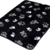 Lovely Nights Vetbed/kleed Blue With 2 Color Print Paw Met Bies 120x75 Rechthoek