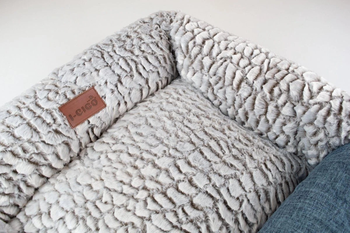 Cannie NEW Comfortabele - Hondenmand - Hondenbed - Warme Winter - 60*50*16 - Blauw 7 Cannie NEW Comfortabele - Hondenmand - Hondenbed - Warme Winter - 60*50*16 - Blauw - Afbeelding 7