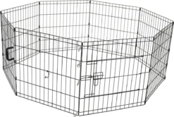 Adori Puppy Ren Zwart - Hondenbench - 61x76 Cm