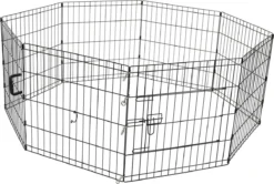 Adori Puppy Ren Zwart - Hondenbench - 61x61 Cm