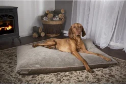 Scruffs Chateau - Hondenbed Orthopedisch Met Memory Foam Voor Extra Steun Voor Rug En Gewrichten - Grijs & Bruin Maat M/L - Kleur: Grijs, Maat: Medium -Dog Supplies 1200x811 3