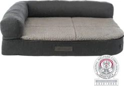 Trixie Hondenmand Sofa Bendson Orthopedisch Grijs (80X60 CM) -Dog Supplies 1200x834