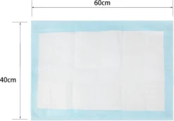 Nobleza 48DHD - Puppy Training Pads - 60 X 40 Cm - Zindelijkheidstraining - 50 Stuks -Dog Supplies 1200x835