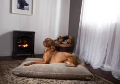 Scruffs Chateau - Hondenbed Orthopedisch Met Memory Foam Voor Extra Steun Voor Rug En Gewrichten - Grijs & Bruin Maat M/L - Kleur: Grijs, Maat: Medium -Dog Supplies 1200x844 2