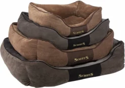 Hondenmand Zacht En Stevig, Anti-Slip En Wasbaar - Scruffs Chester Box Bed - In Grijs En Bruin In Maat S Tot XL - Kleur: Grijs, Maat: Medium -Dog Supplies 1200x845 1