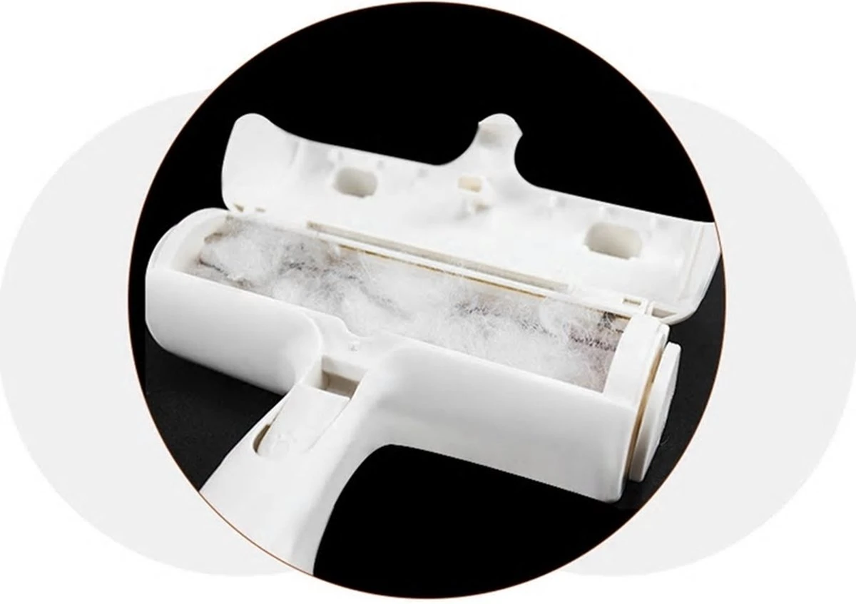 Merkloos Hoogwaardige - Huisdierhaar Verwijderaar - Hondenhaar - Pluizenborstel - Ontharingsborstel - Wit 8 Merkloos Hoogwaardige - Huisdierhaar Verwijderaar - Hondenhaar - Pluizenborstel - Ontharingsborstel - Wit - Afbeelding 8