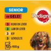 Pedigree Senior In Gelei Honden Natvoer - Vlees En Gevogelte In Gelei - 48 X 100 Gr