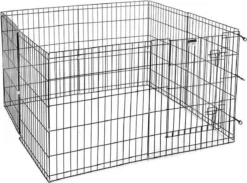 Topmast Puppyren Hond Opvouwbaar XL Zwart Gecoat Metaal. 76 Cm Hoog - 560 Cm Omtrek -Dog Supplies 1200x890 1